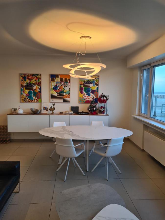 Frontaal Gelijkvloers Seaview 80M² 2 Slp Apartment ออสเทนด์ ภายนอก รูปภาพ