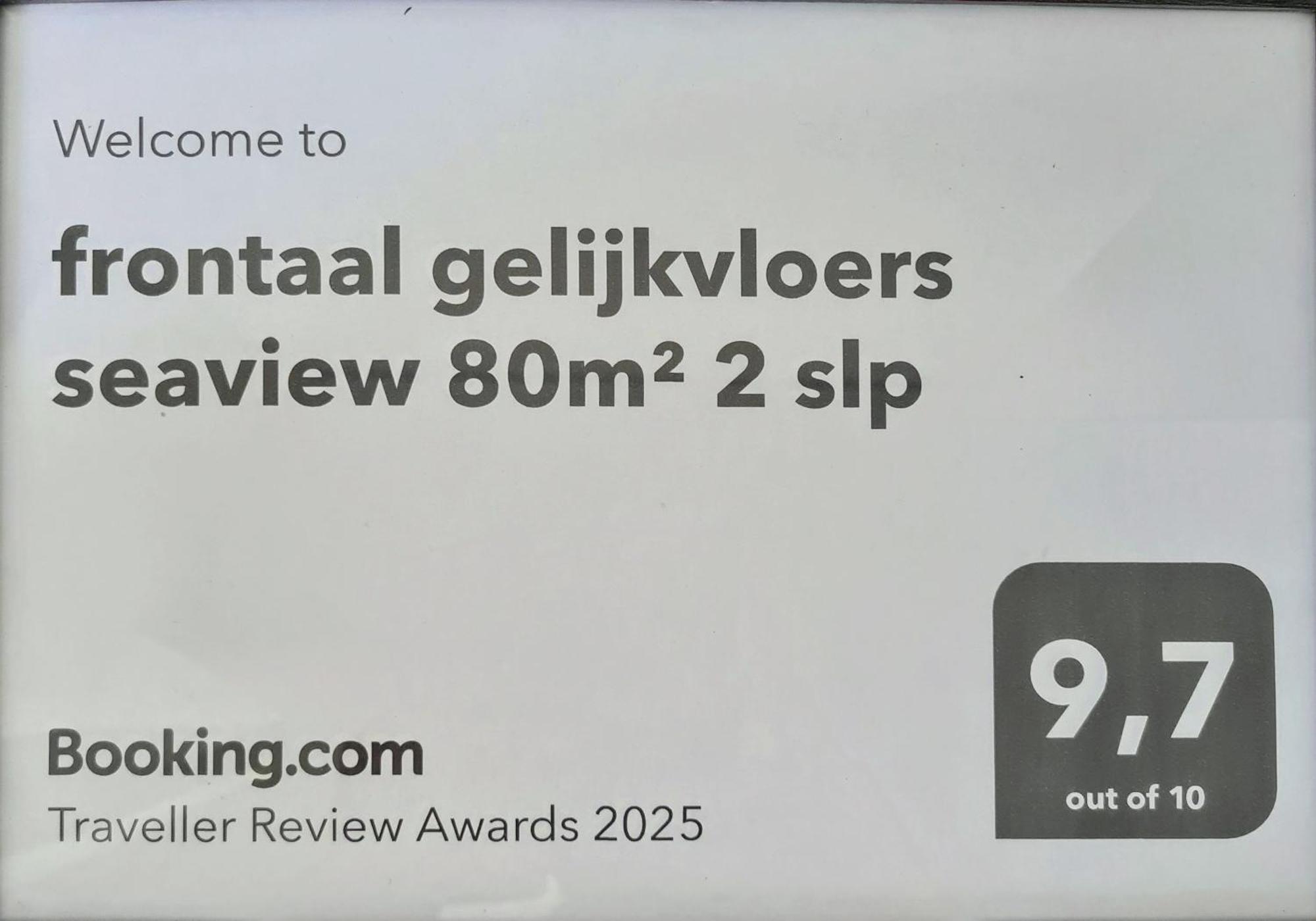 Frontaal Gelijkvloers Seaview 80M² 2 Slp Apartment ออสเทนด์ ภายนอก รูปภาพ